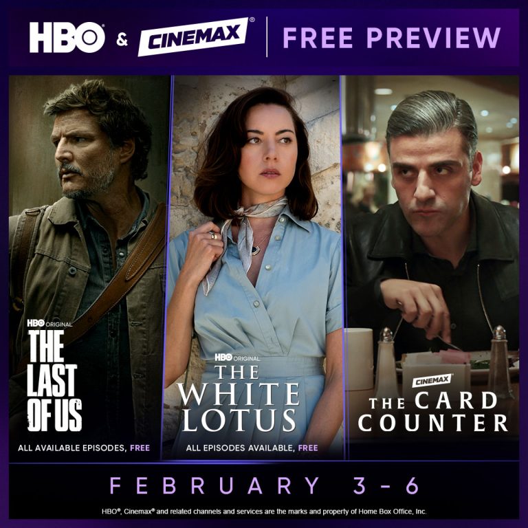 Free HBO & CINEMAX Preview 2/3/232/6/23 MIDTEL